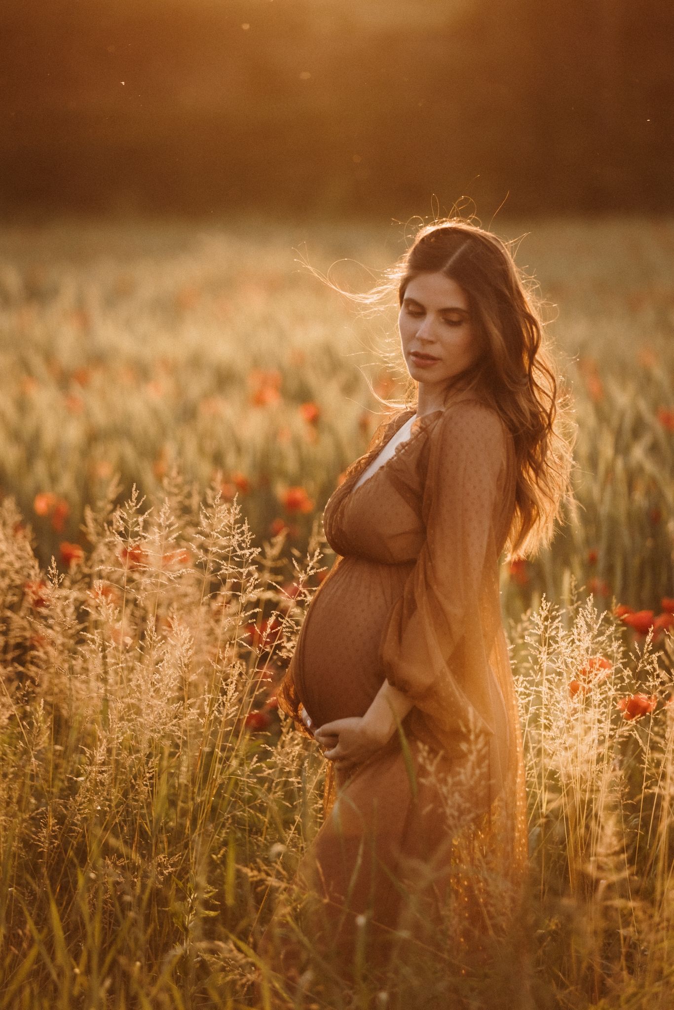 ABITO PREMAMAN TULLE LISA