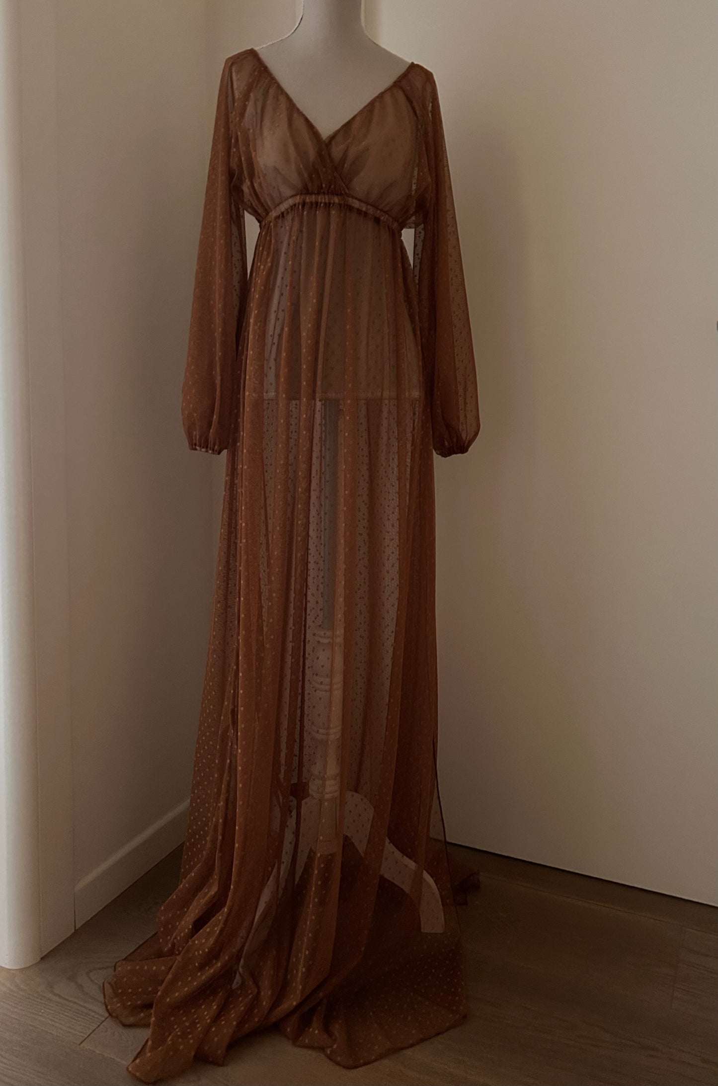 ABITO PREMAMAN TULLE LISA