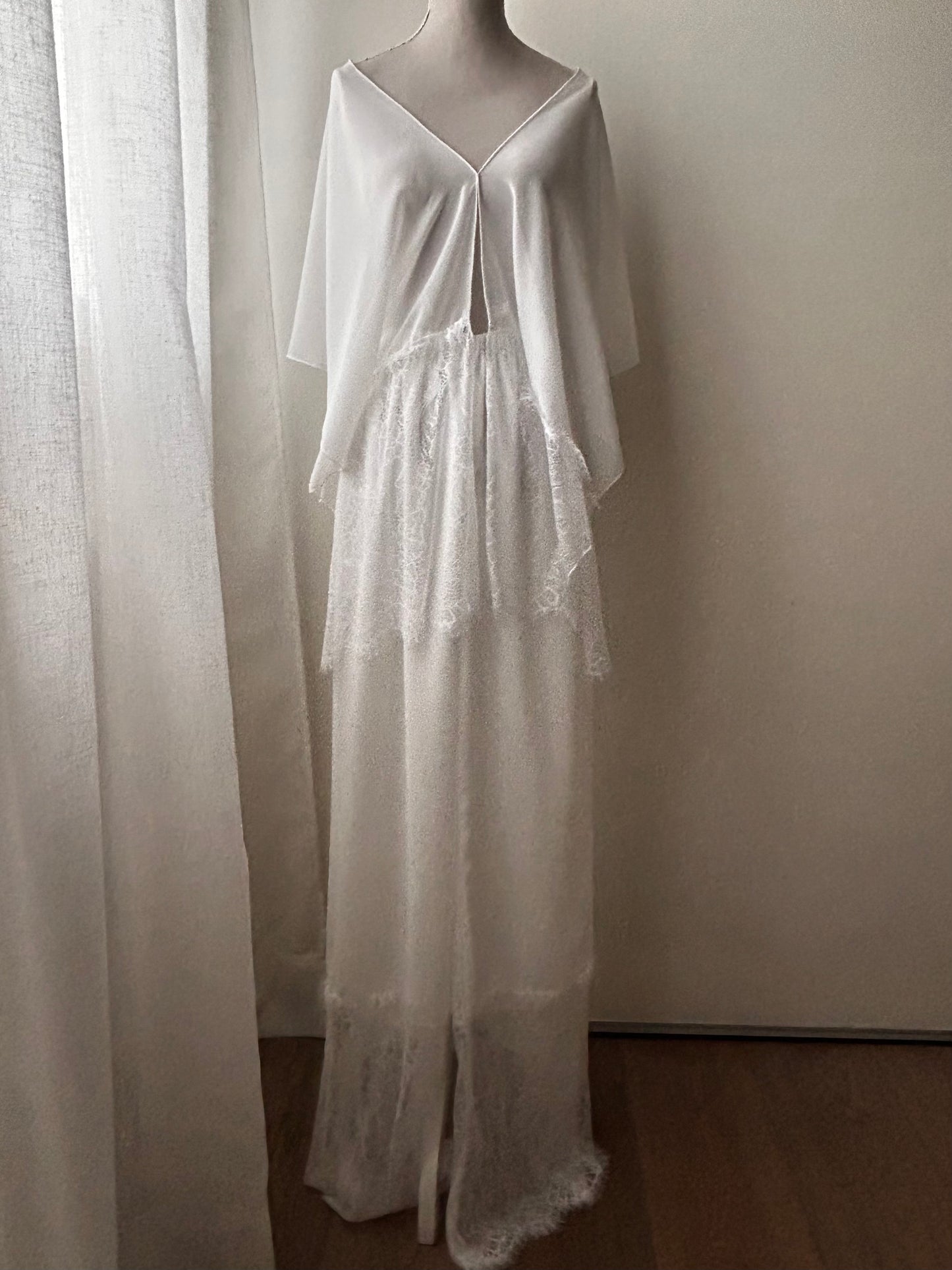 GIULIA SATIN MATERNITY DRESS