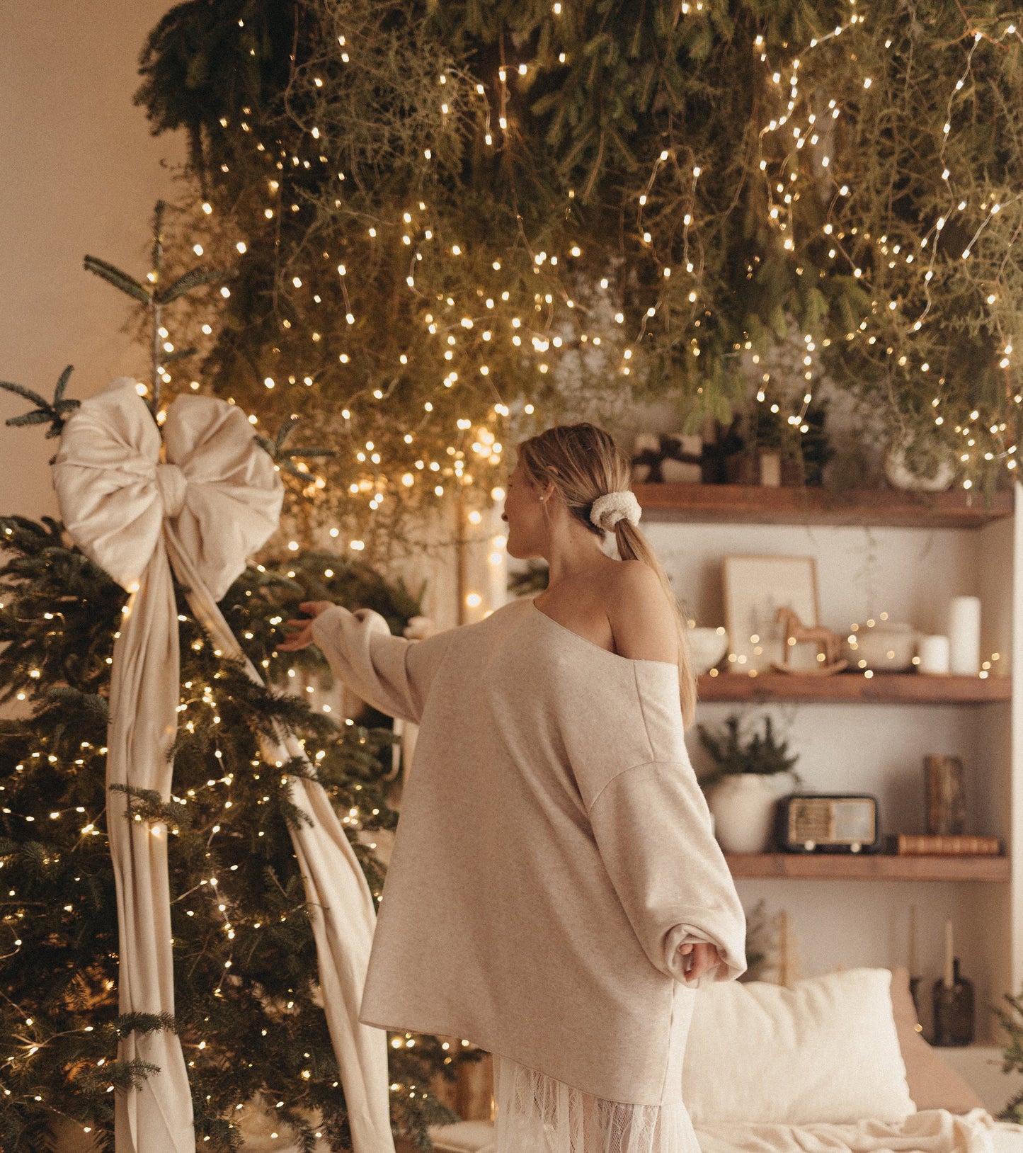 MARTA MAXI PULL GONNA PIZZO