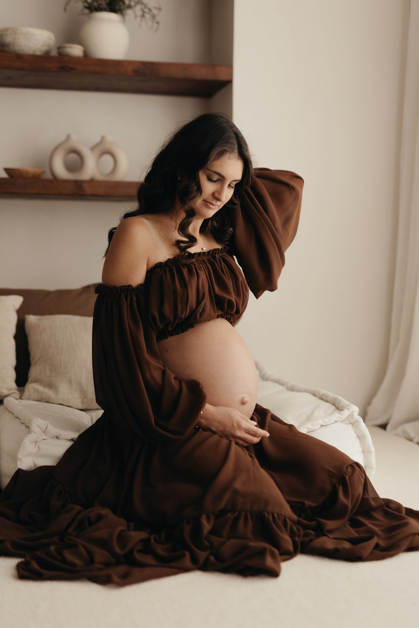 ARIANNA BOHO STYLE MATERNITY DRESS