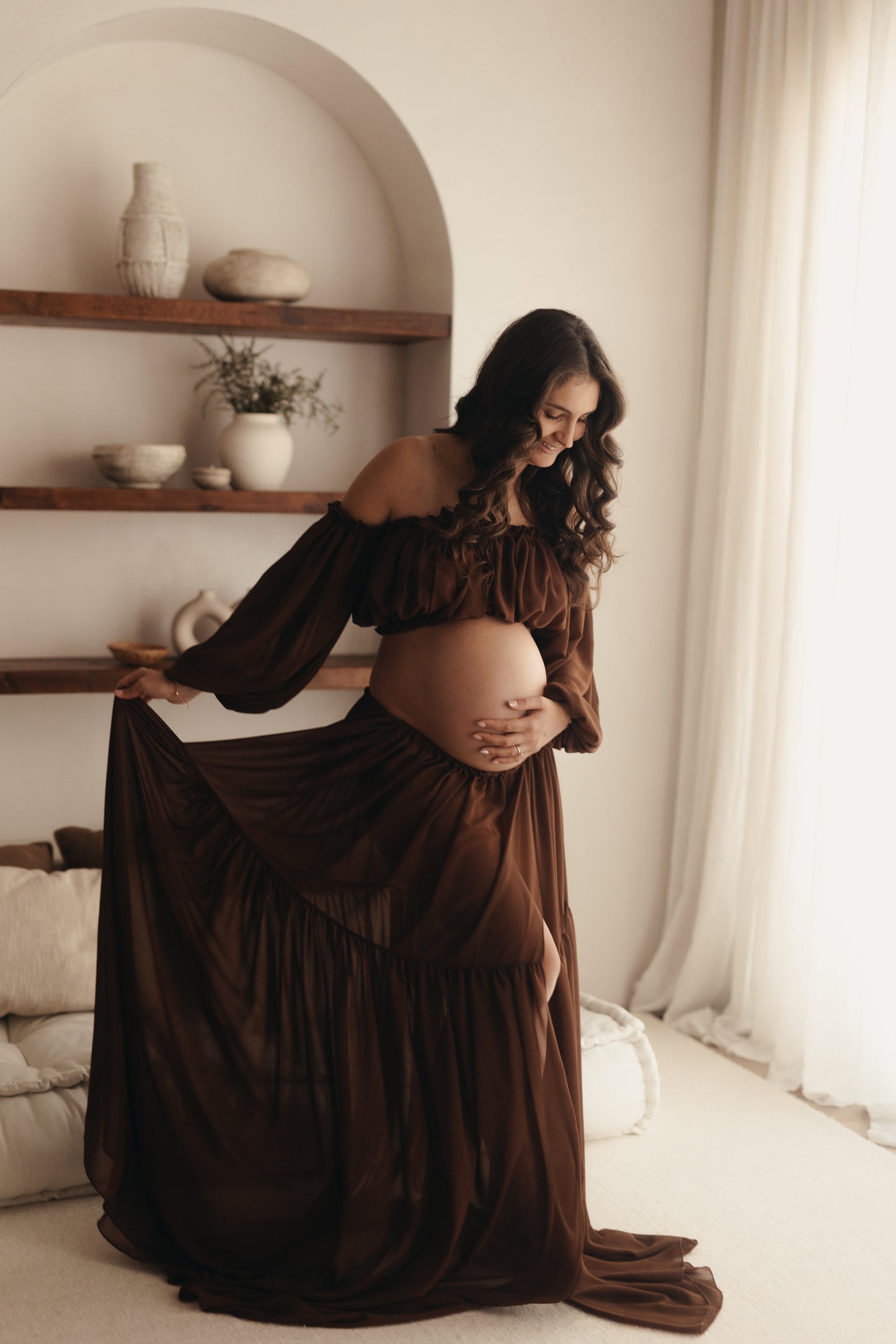 ARIANNA BOHO STYLE MATERNITY DRESS