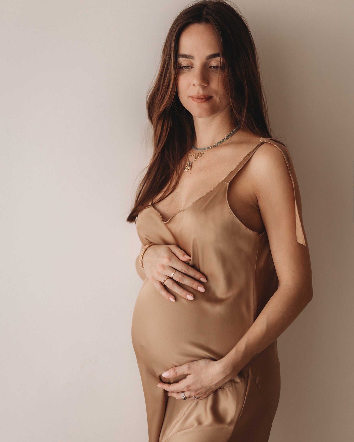SLIP DRESS SATIN