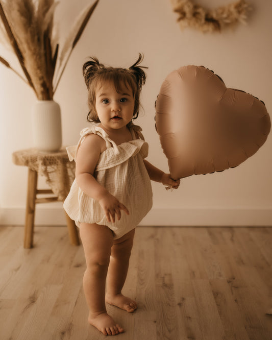 ROMPER BALLOON CON ROUCHES