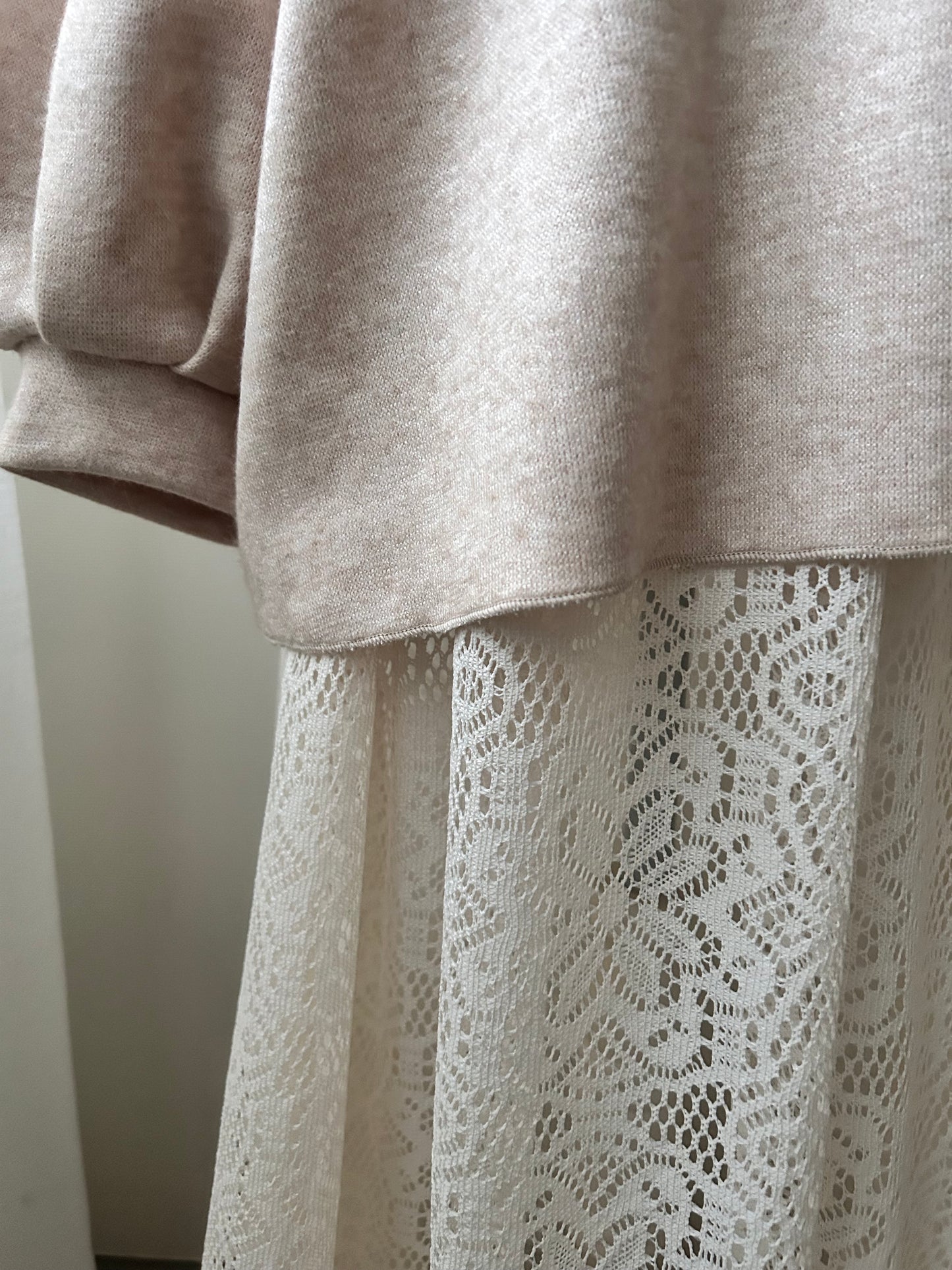 MARTA MAXI PULL GONNA PIZZO