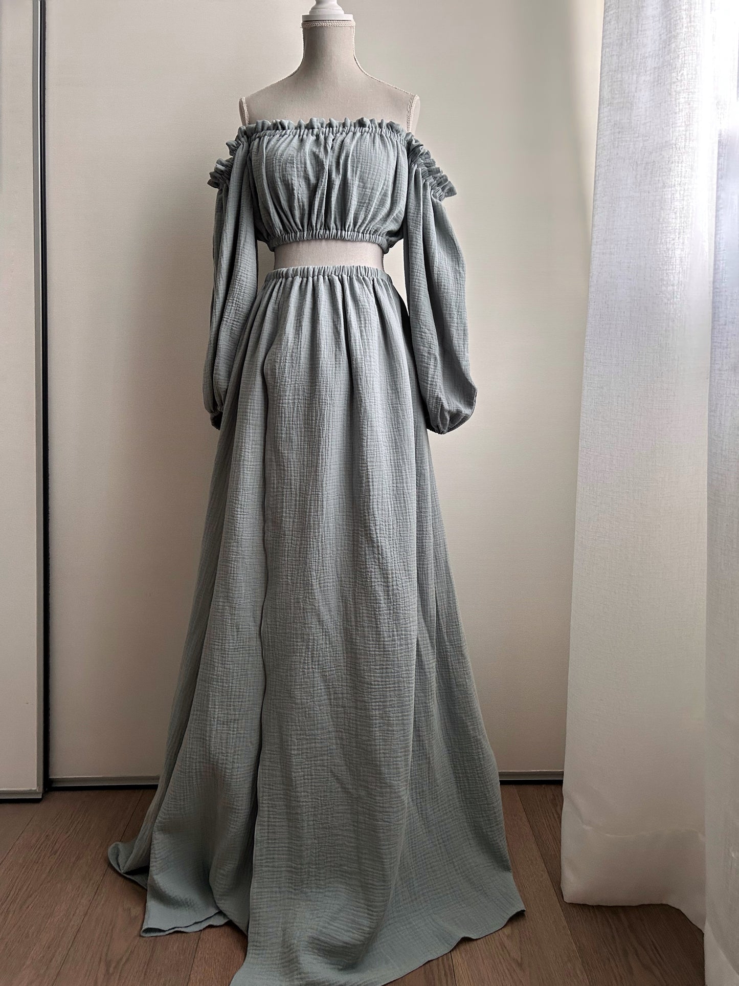 ABITO PREMAMAN ALICE DUE PEZZI