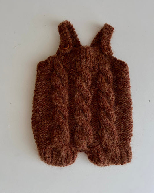 SALOPETTE TRECCE LANA MOHAIR