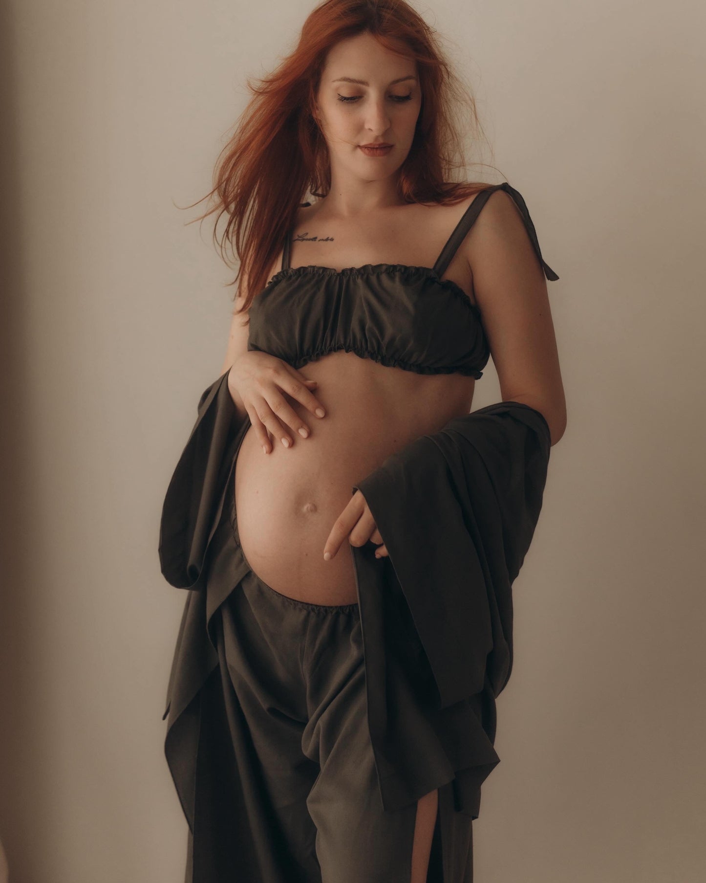 BALI Butterfly Pants, Bandeau Top & Kimono Oversize