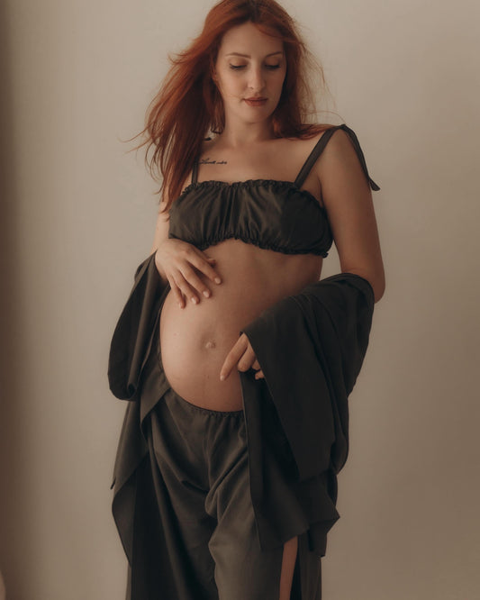 BALI Butterfly Pants, Bandeau Top & Kimono Oversize